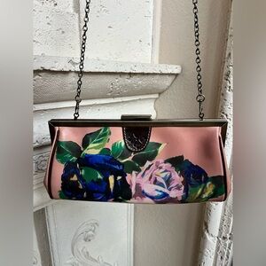 Patricia Nash Floral Multicolor Chain Bag